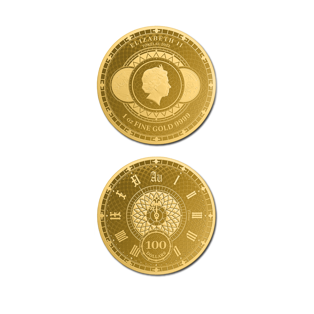 Tokelau Chronos 1 oz Gold Coin
