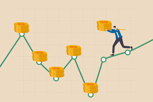 What is dollar cost averaging ?