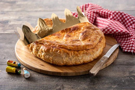 A gold ingot in a king cake: gold as a bean - GoldUnion UK