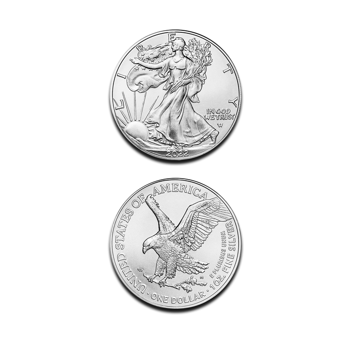 1 oz American Eagle Silver Coin - GoldUnion UK