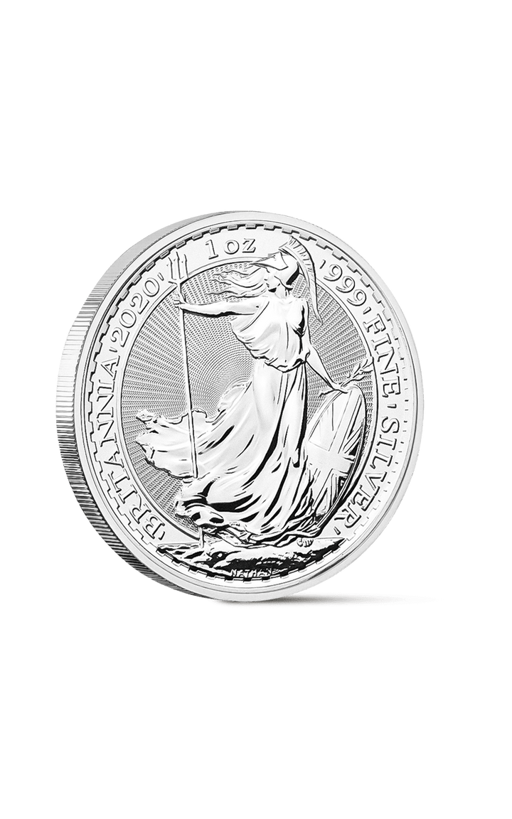 1 oz Britannia Silver Coin - GoldUnion UK