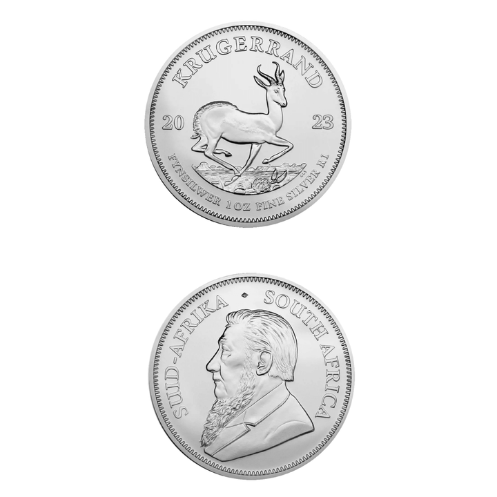 1 oz Krugerrand Silver Coin - GoldUnion UK