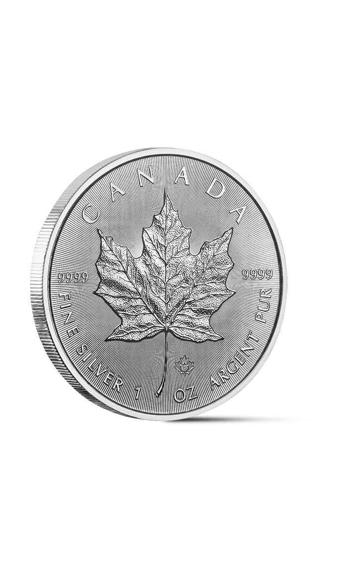 1 oz Maple Leaf Silver Coin - GoldUnion UK