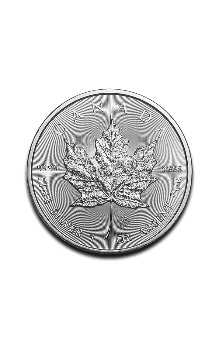 1 oz Maple Leaf Silver Coin - GoldUnion UK