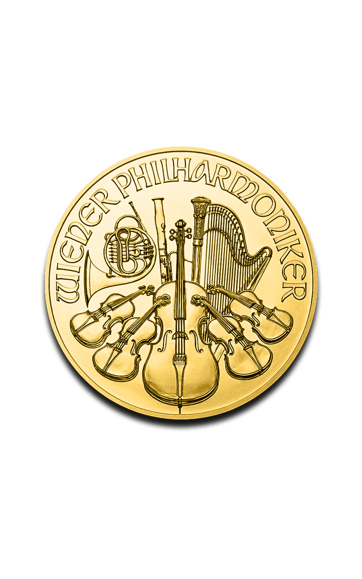 1 oz Vienna Philharmonic Gold Coin - GoldUnion UK