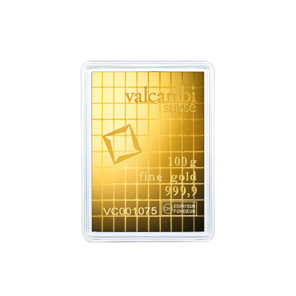 100 x 1g CombiBar – Valcambi - GoldUnion UK