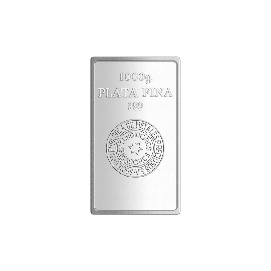 1000g Silver Bar - Cooksongold - GoldUnion UK