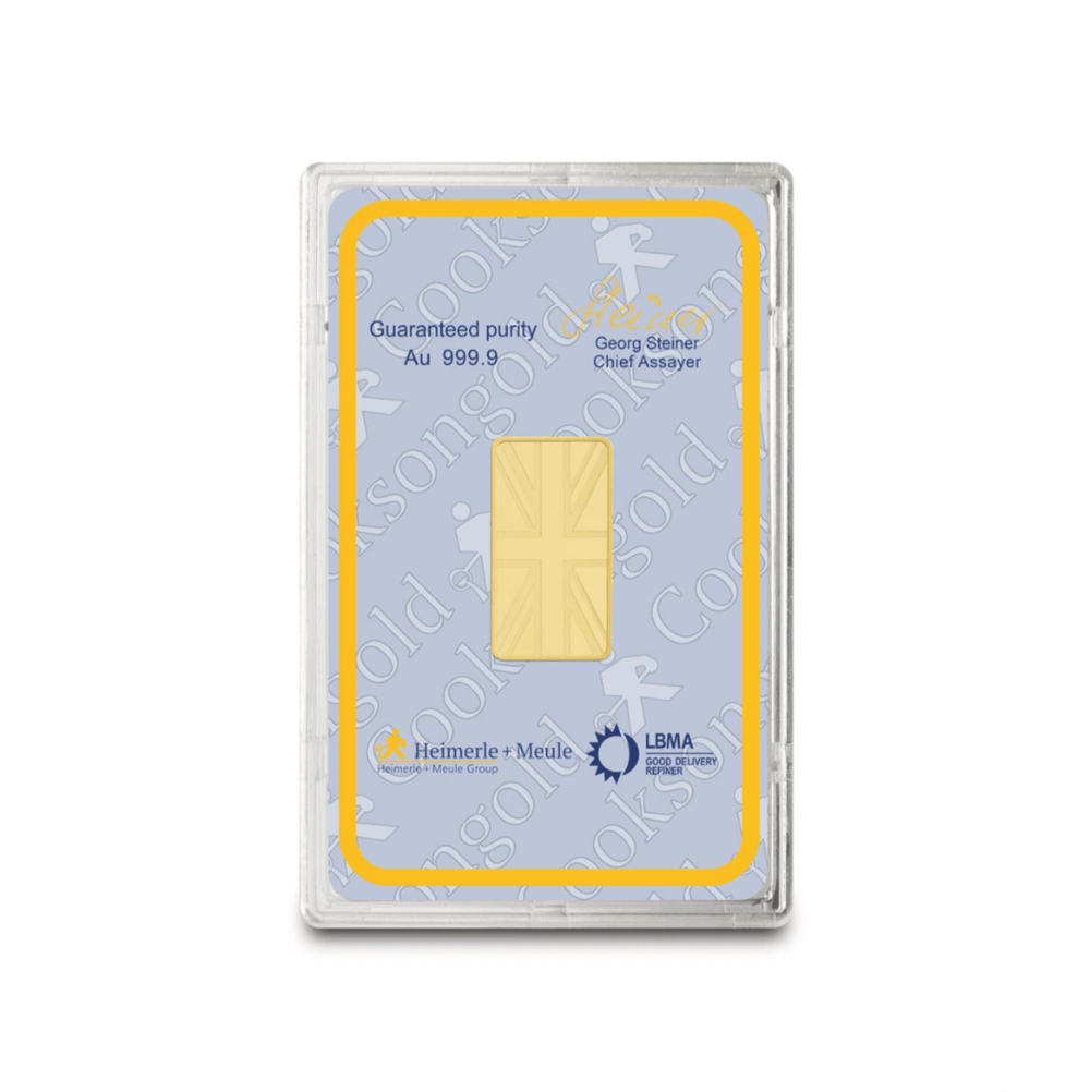 10g Gold Bar - Cooksongold - GoldUnion UK