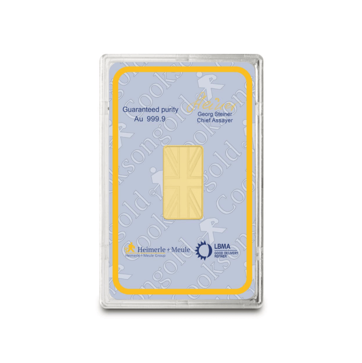 10g Gold Bar - Cooksongold - GoldUnion UK