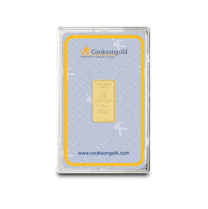 10g Gold Bar - Cooksongold - GoldUnion UK