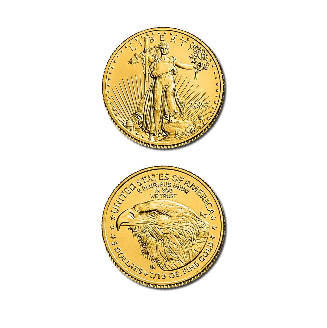 1/10 oz American Eagle Gold Coin - GoldUnion UK