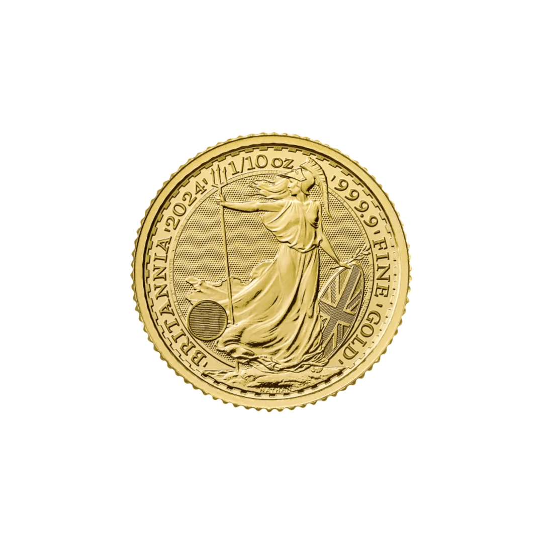 1/10 oz Britannia Gold Coin - GoldUnion UK