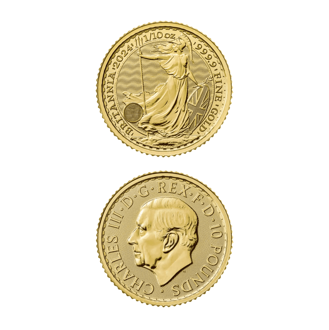 1/10 oz Britannia Gold Coin - GoldUnion UK