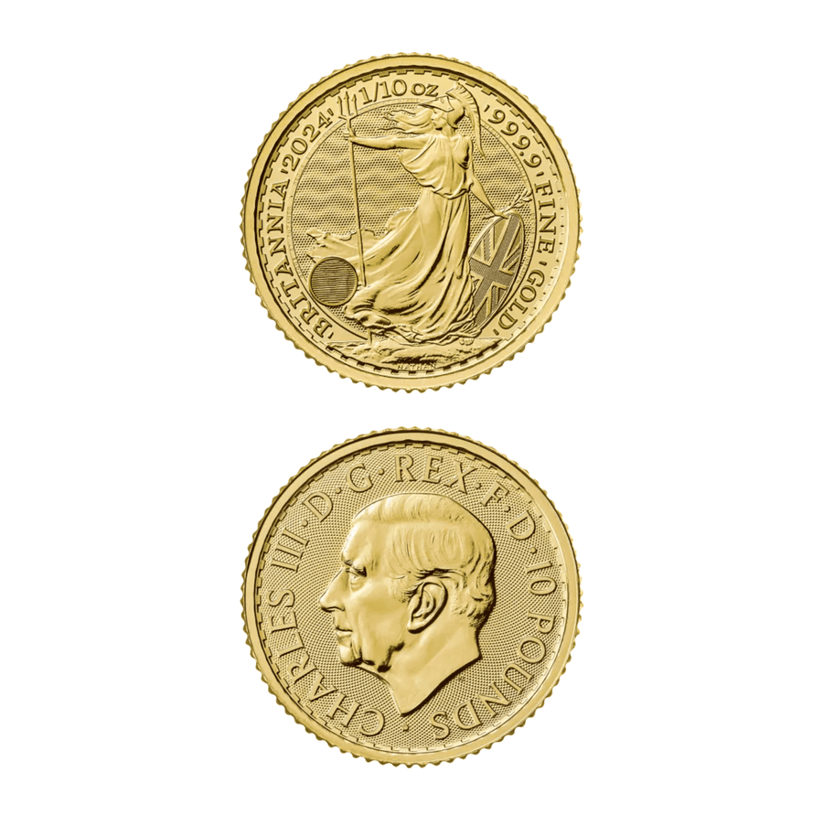 1/10 oz Britannia Gold Coin - GoldUnion UK