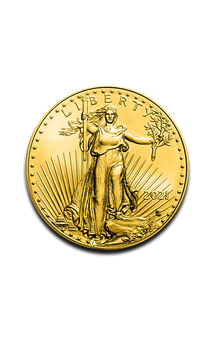 1/2 oz American Eagle Gold Coin - GoldUnion UK