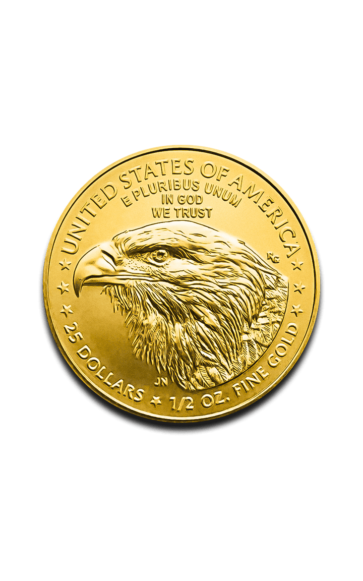 1/2 oz American Eagle Gold Coin - GoldUnion UK