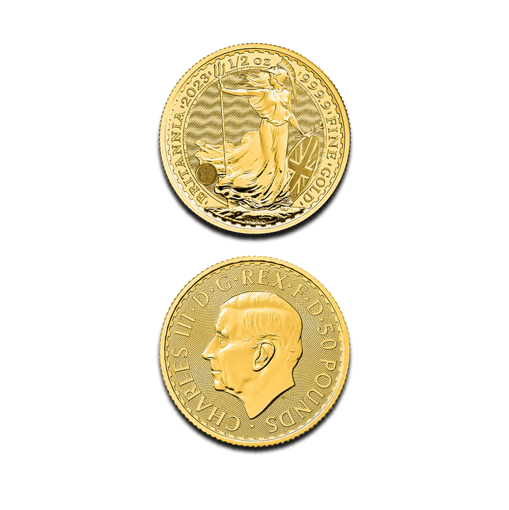 1/2 oz Britannia Gold Coin - GoldUnion UK