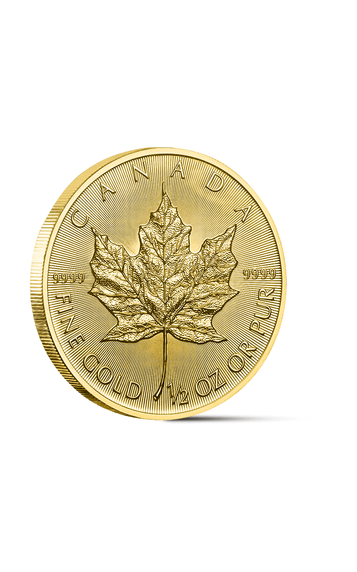 1/2 oz Maple Leaf Gold Coin - GoldUnion UK