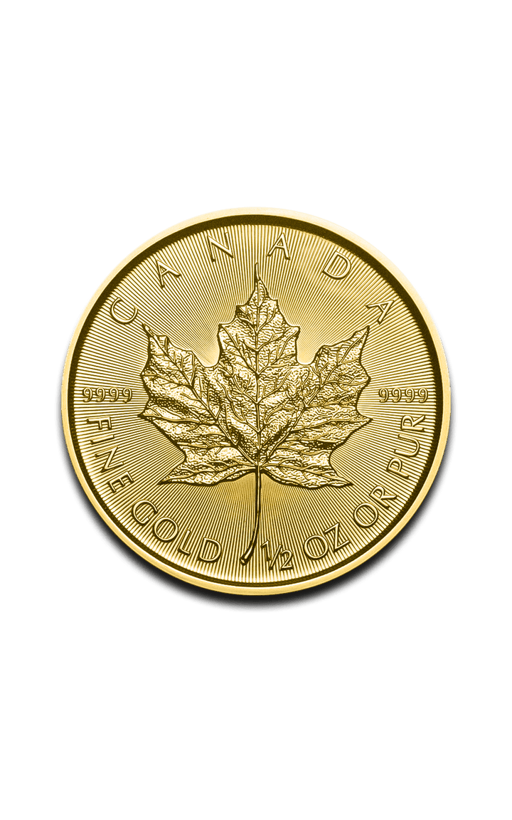 1/2 oz Maple Leaf Gold Coin - GoldUnion UK