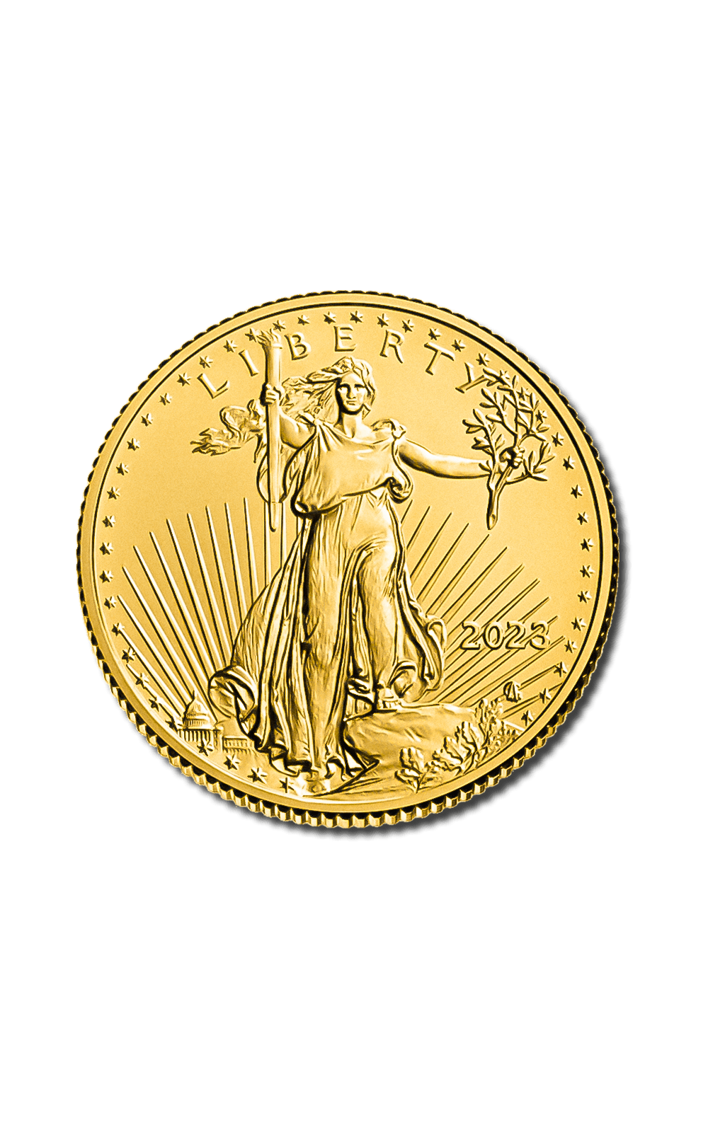 1/4 oz American Eagle Gold Coin - GoldUnion UK