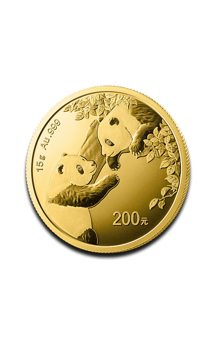 15g China Panda Gold Coin - GoldUnion UK