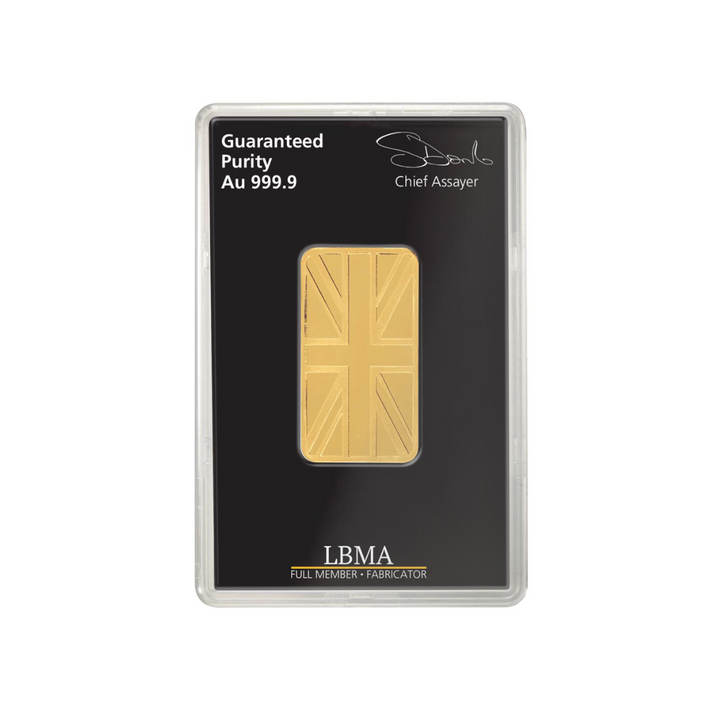 1 oz Gold Bar - Cooksongold