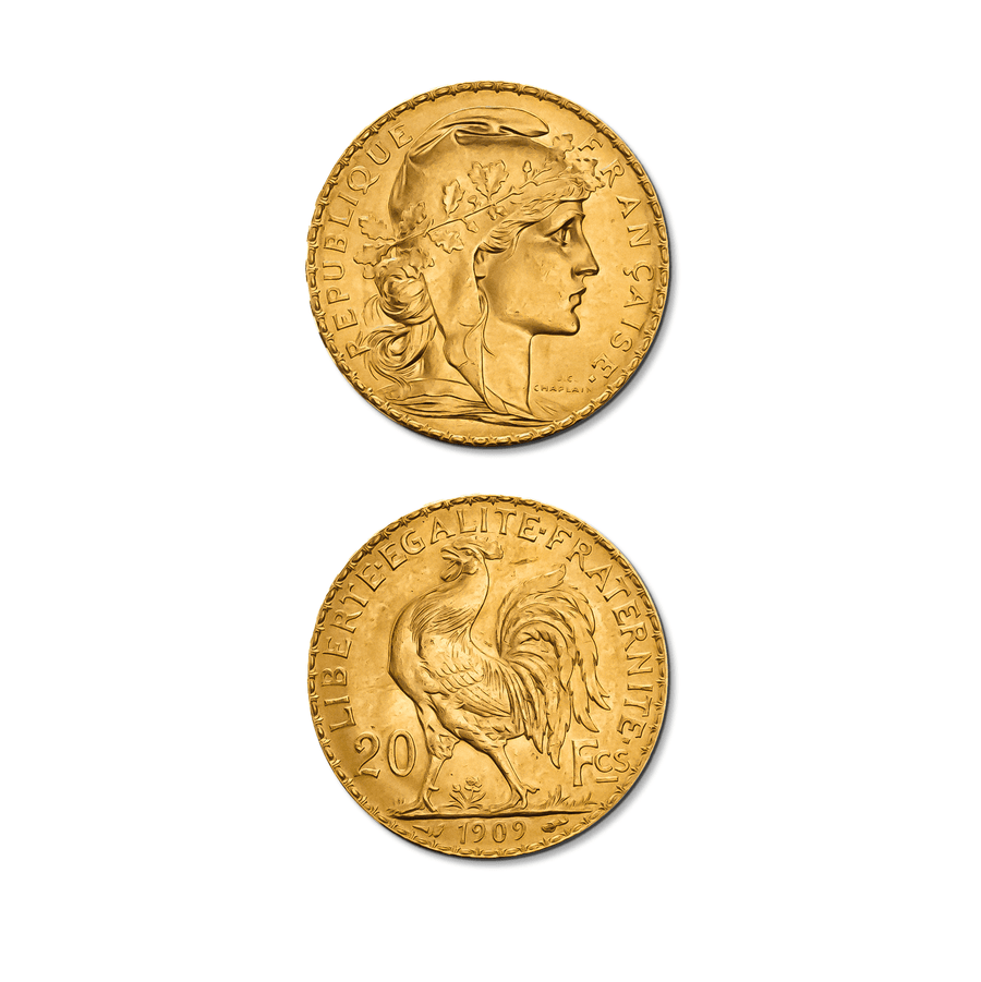 20 French Franc Marianne Coq - GoldUnion UK