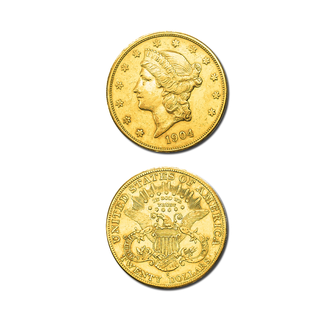 20 Dollar Double Eagle Coin