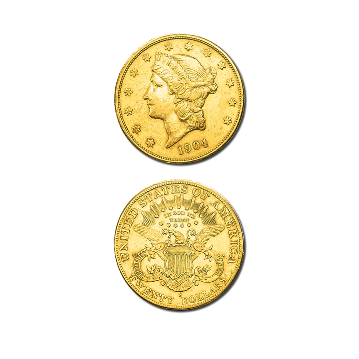 20 Dollar Double Eagle Coin