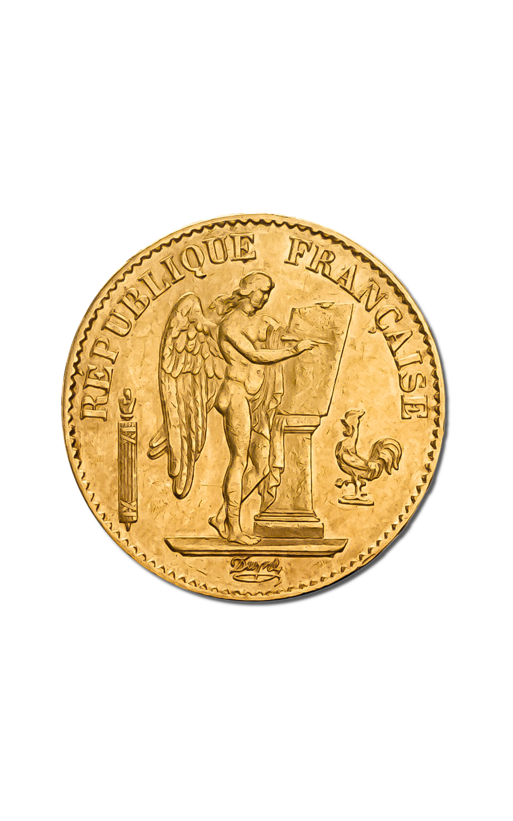 20 French Francs Angel Coin