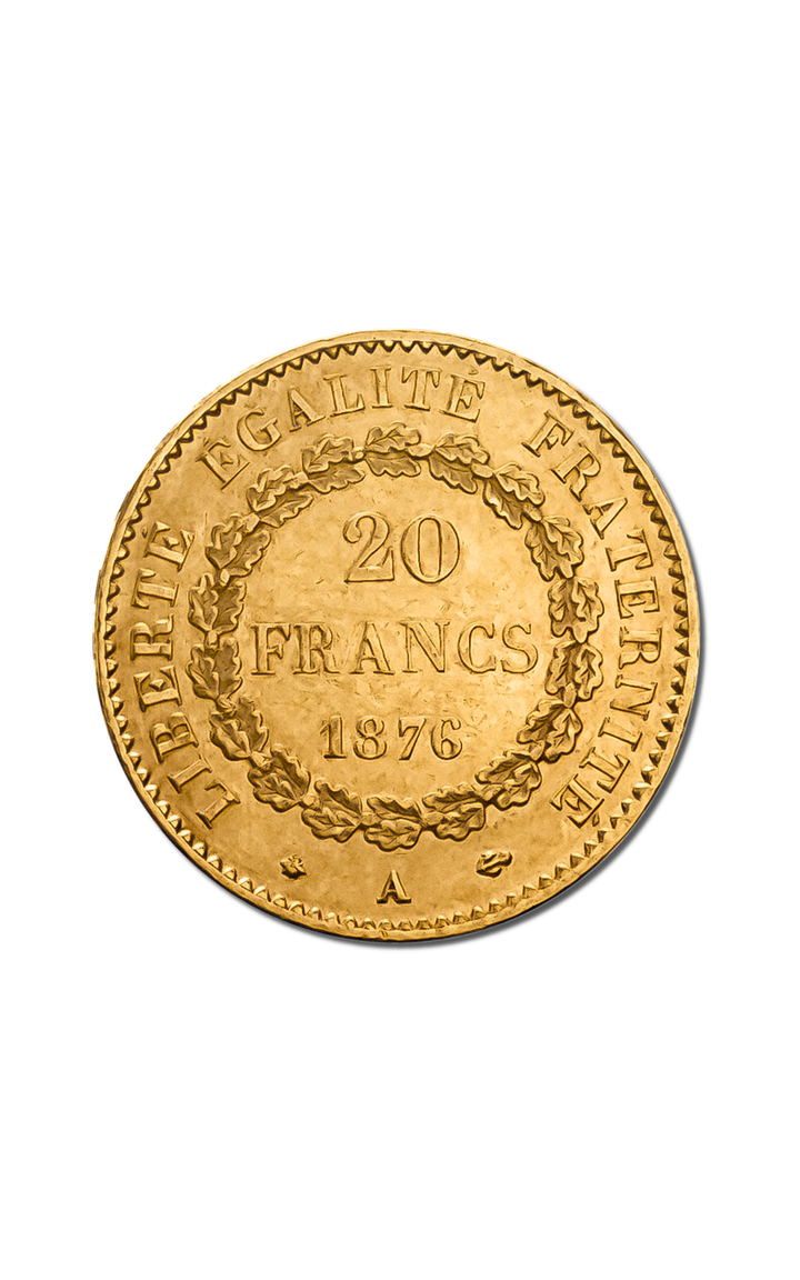 20 French Francs Angel Coin