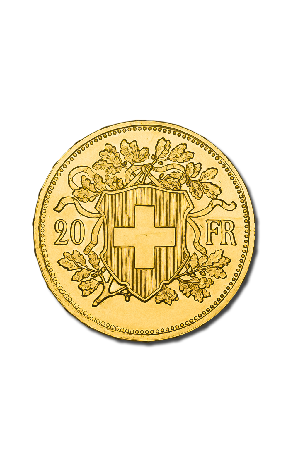 20 Swiss Francs Vreneli