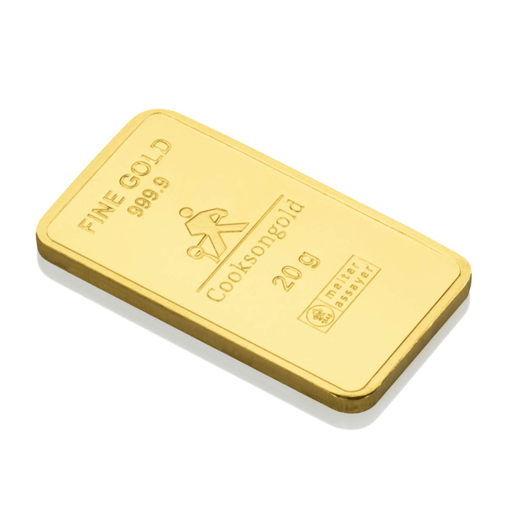 20g Gold Bar - Cooksongold - GoldUnion UK