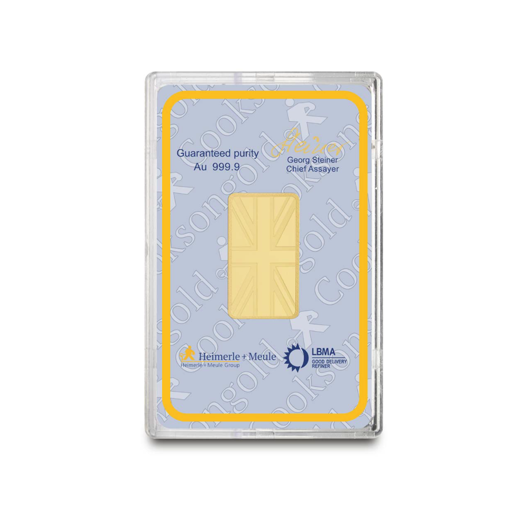20g Gold Bar - Cooksongold