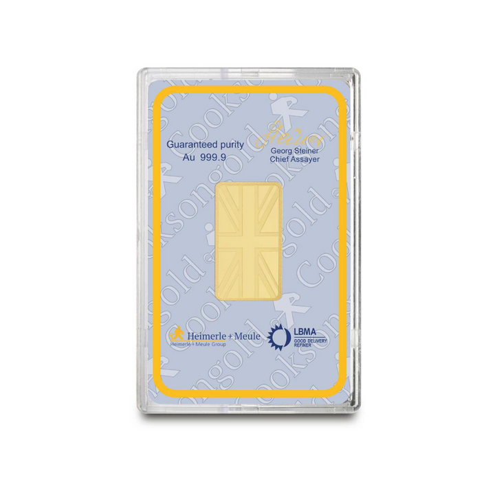20g Gold Bar - Cooksongold