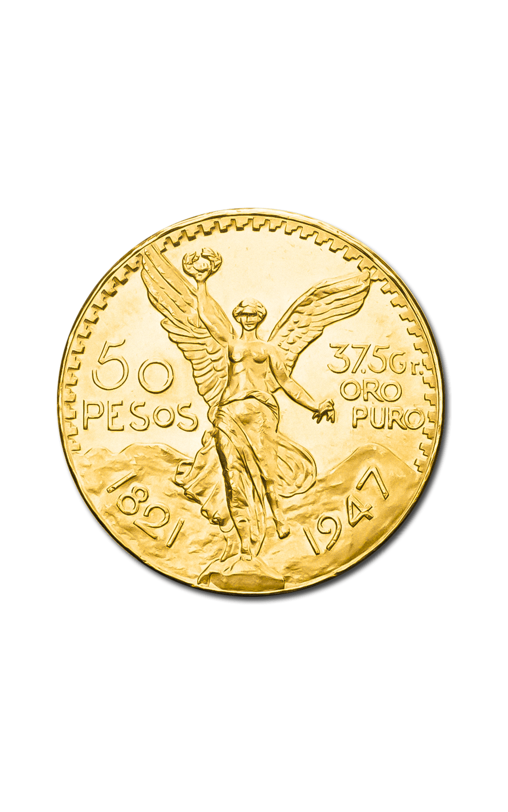 50 Gold Mexican Pesos - GoldUnion UK