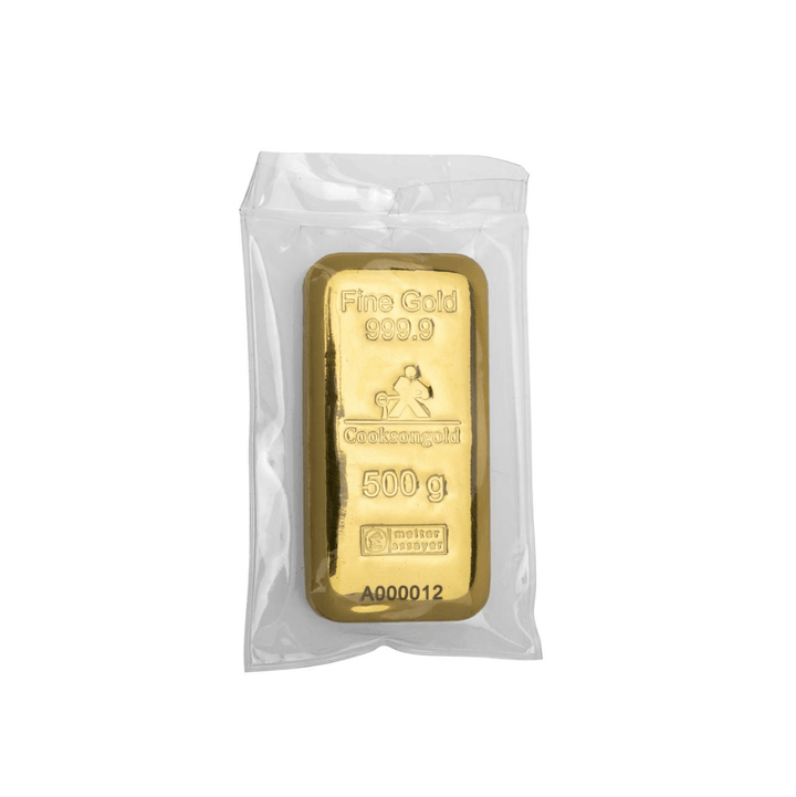 500g Gold Bar - Cooksongold - GoldUnion UK