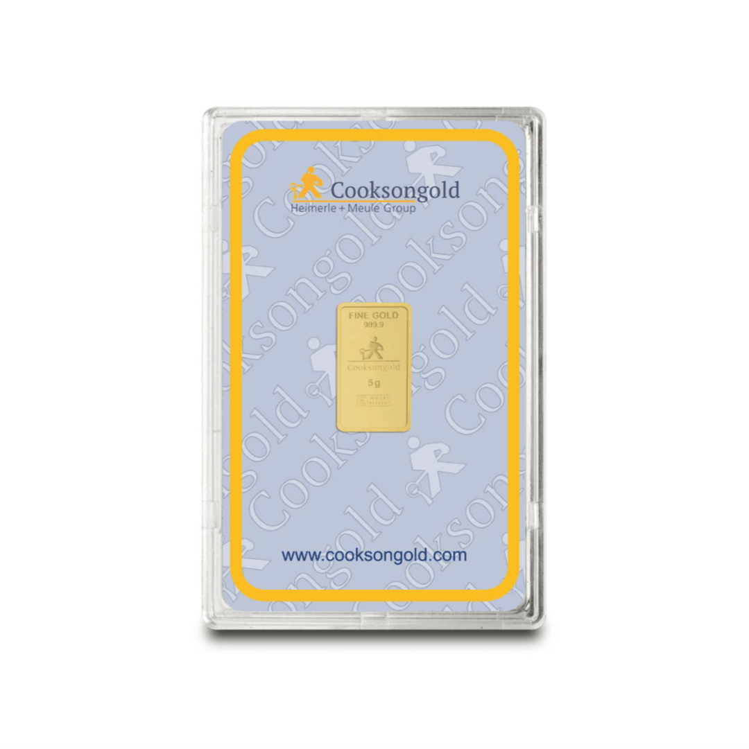 5g Gold Bar - Cooksongold - GoldUnion UK