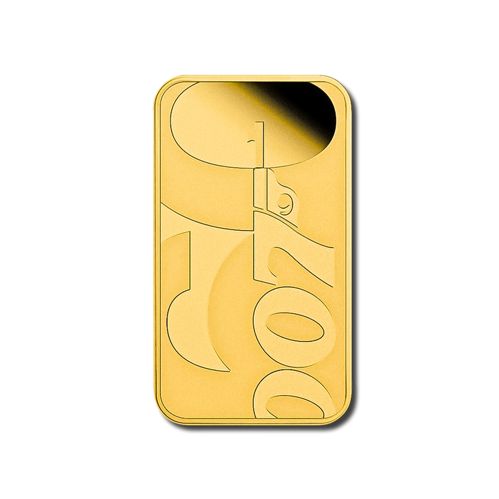 James Bond - 60 years 1 oz Gold Coin