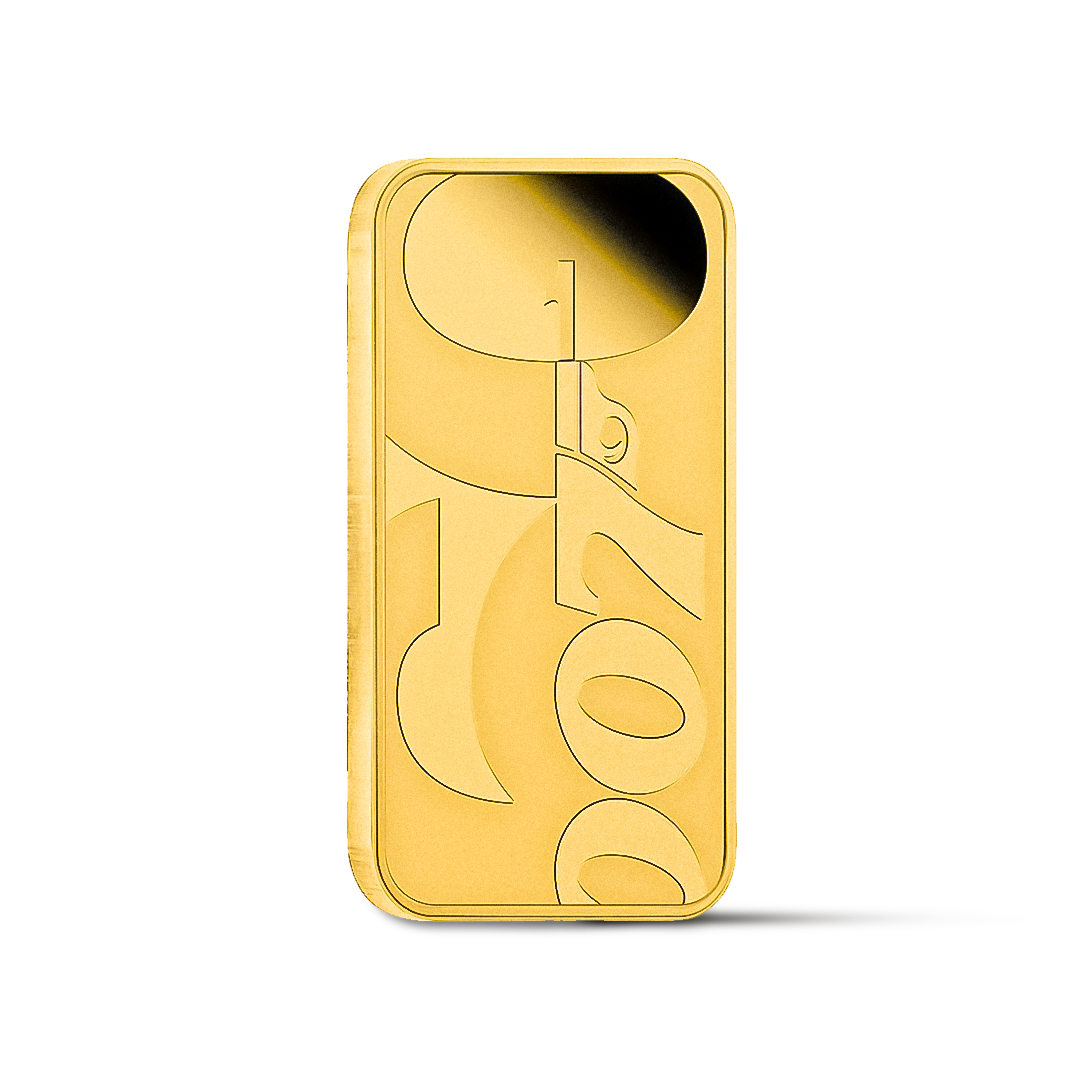 James Bond - 60 years 1 oz Gold Coin