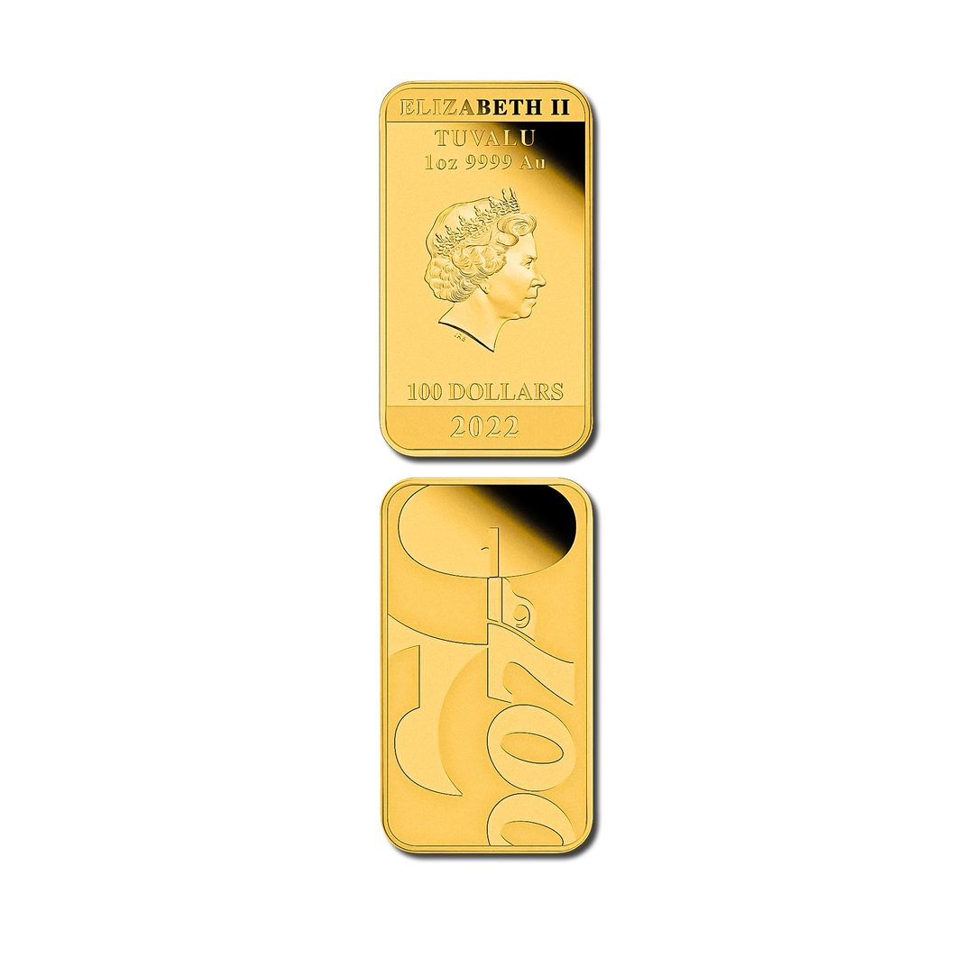 James Bond - 60 years 1 oz Gold Coin