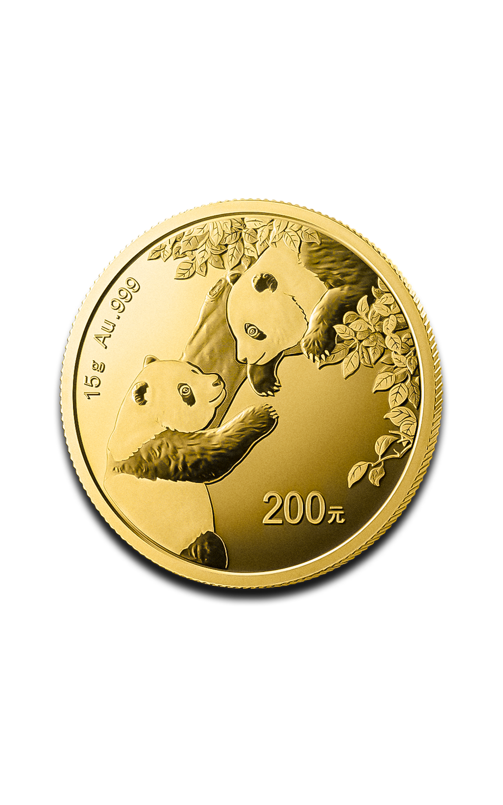 15g China Panda Gold Coin