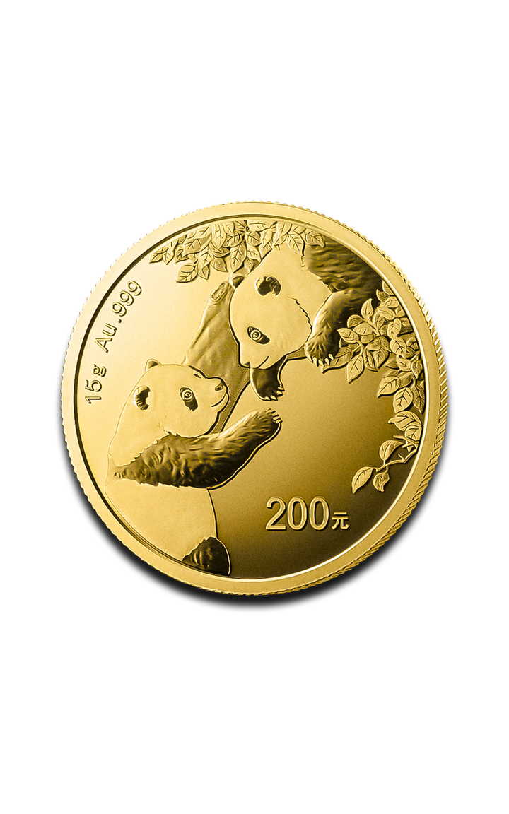 15g China Panda Gold Coin