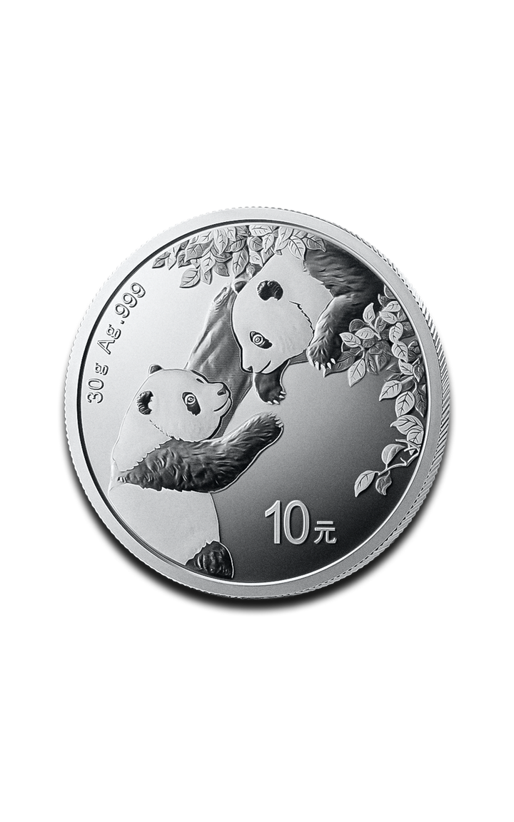 30g China Panda Silver Coin