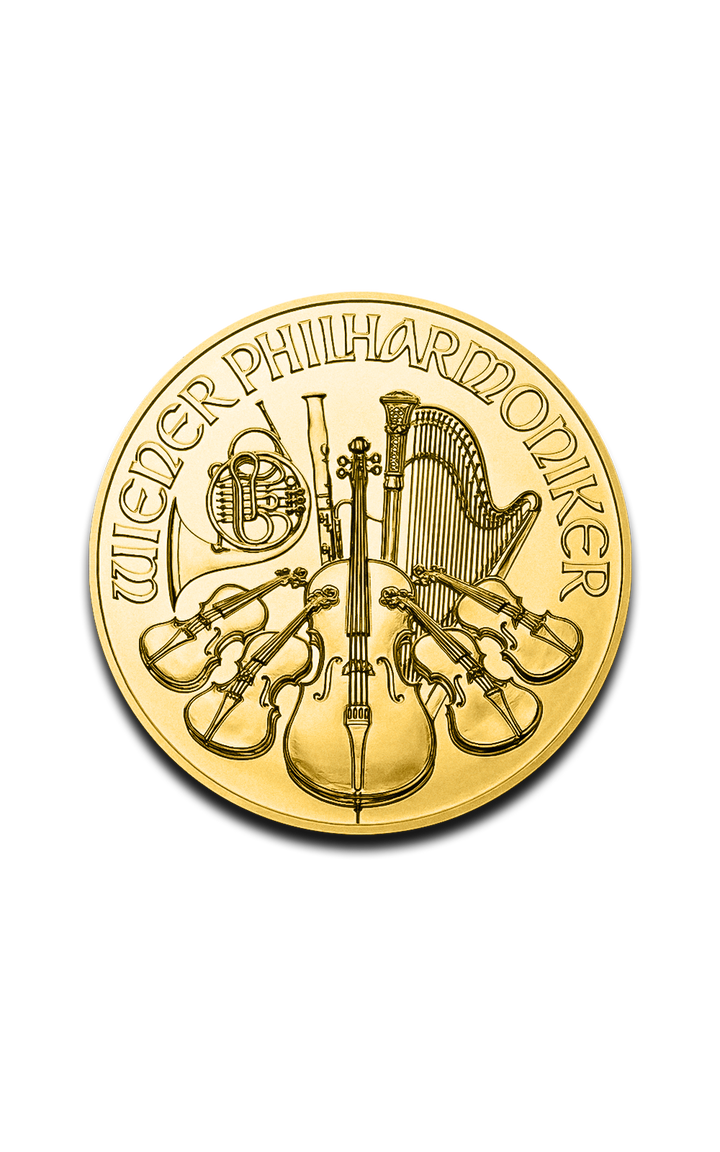 1 oz Vienna Philharmonic Gold Coin