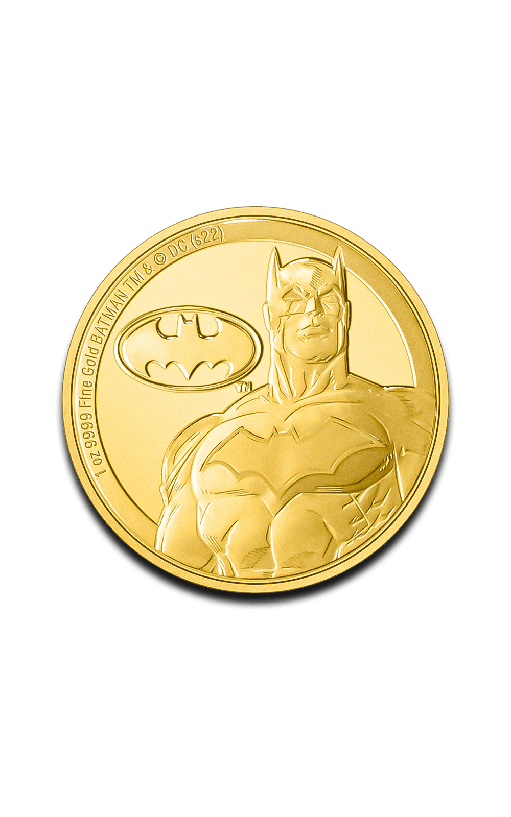 Batman 1 oz Gold Coin - DC Comics - GoldUnion UK