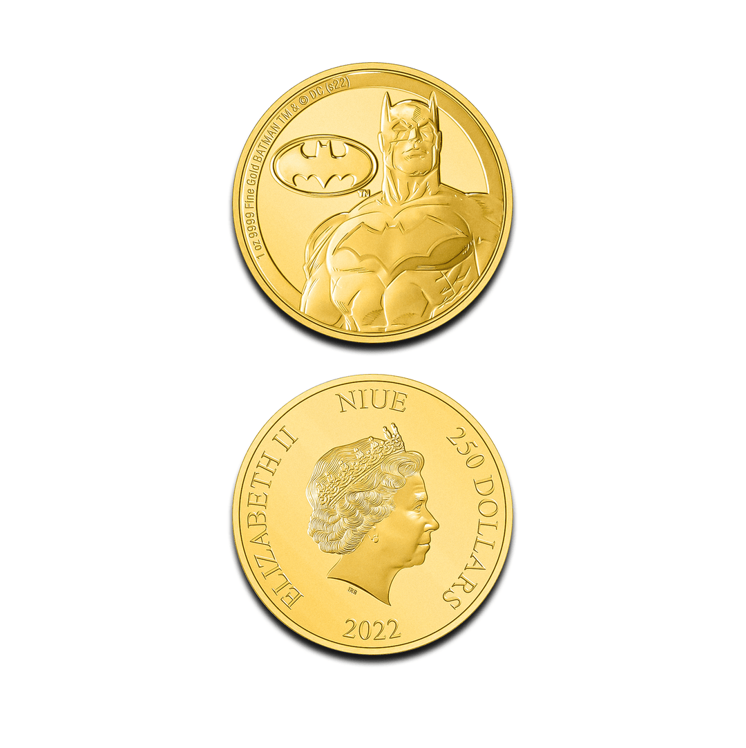 Batman 1 oz Gold Coin - DC Comics - GoldUnion UK