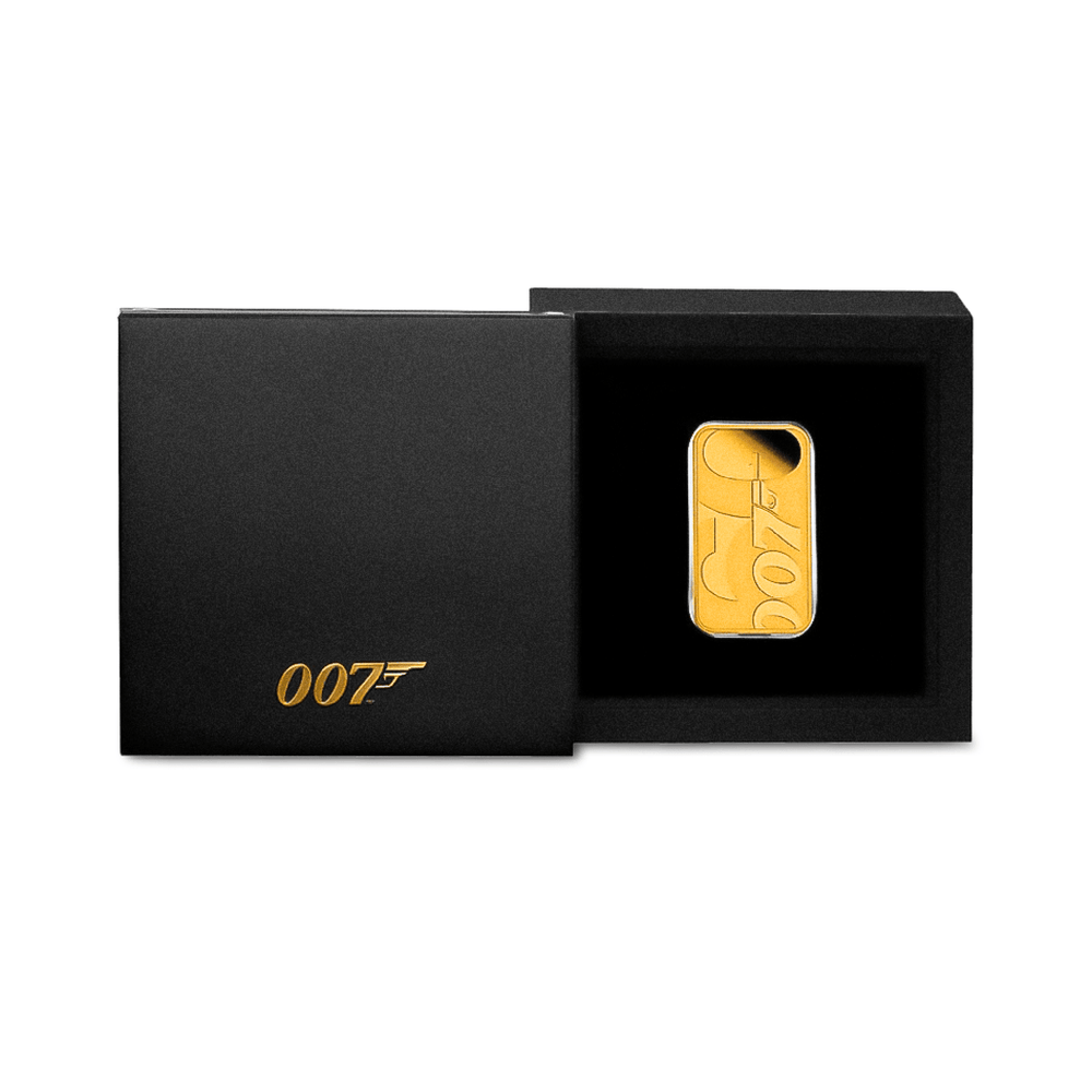 James Bond - 60 years 1 oz Gold Coin - GoldUnion UK