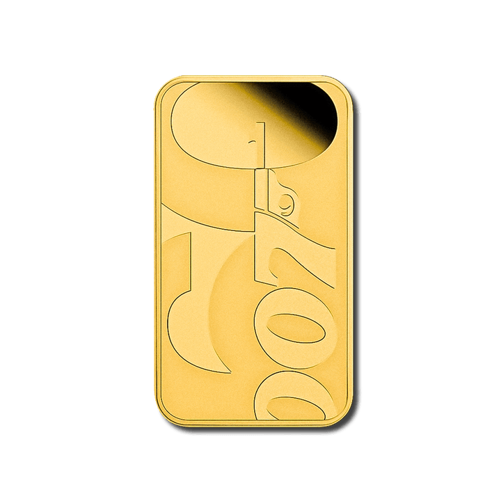 James Bond - 60 years 1 oz Gold Coin - GoldUnion UK