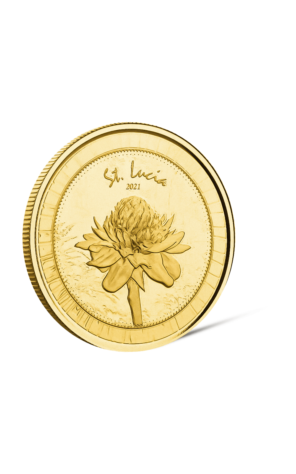 Saint Lucia Coin 1 oz Gold Coin - GoldUnion UK